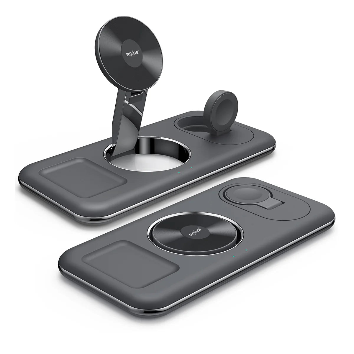 Rixus 3 in 1 Wireless Charger Station