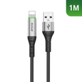 Cabo RIXUS 1M USB - Lightning RXUC22AL Preto