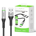 Cabo RIXUS 1M USB - USB-C RXUC22AC Preto