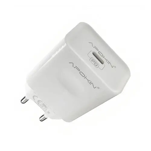 APOKIN KIT 25W Adaptador USB-A + USB-C