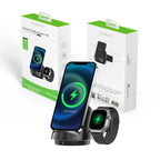 RIXUS 3-in-1 Wireless Charging Stand 15W RXWC57