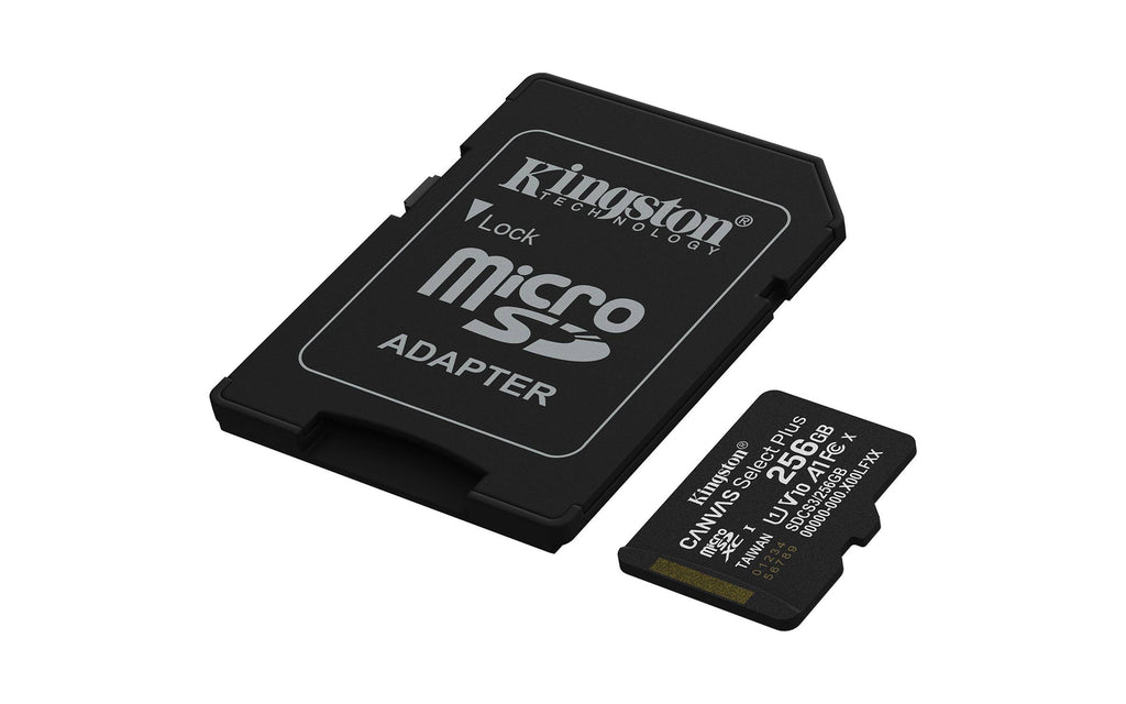 Cartão Memoria MicroSD 256GB Kingston