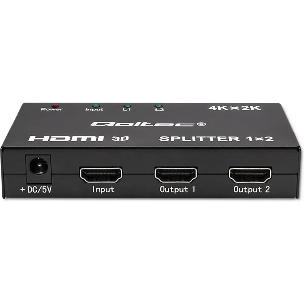 Qoltec HDMI Splitter 4K/2K (1-in e 2-out)