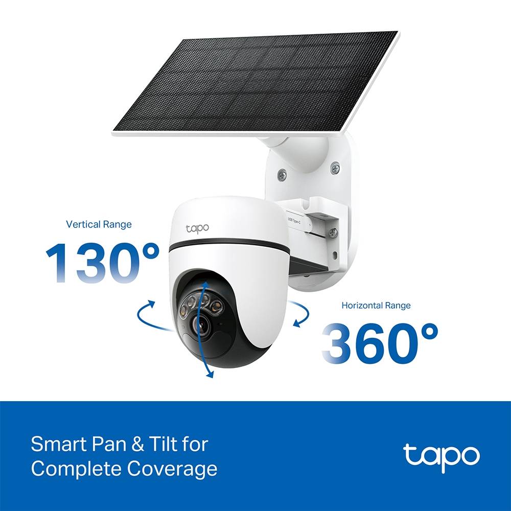 Câmara de Segurança TP-Link Tapo TC90 KIT 2K 3MP Pan/Tilt Outdoor