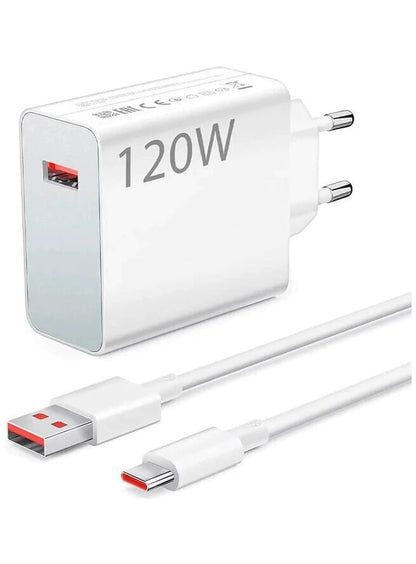 Xiaomi Carregador 120W Charging Combo (Type-A) EU