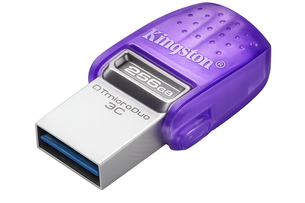 Pen USB Kingston 256GB USB-C + USB-A