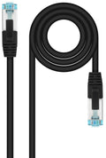 Cabo de Rede Nanocable RJ45 LSZH CAT.7 600MHZ SFTP AWG26 1 M Preto