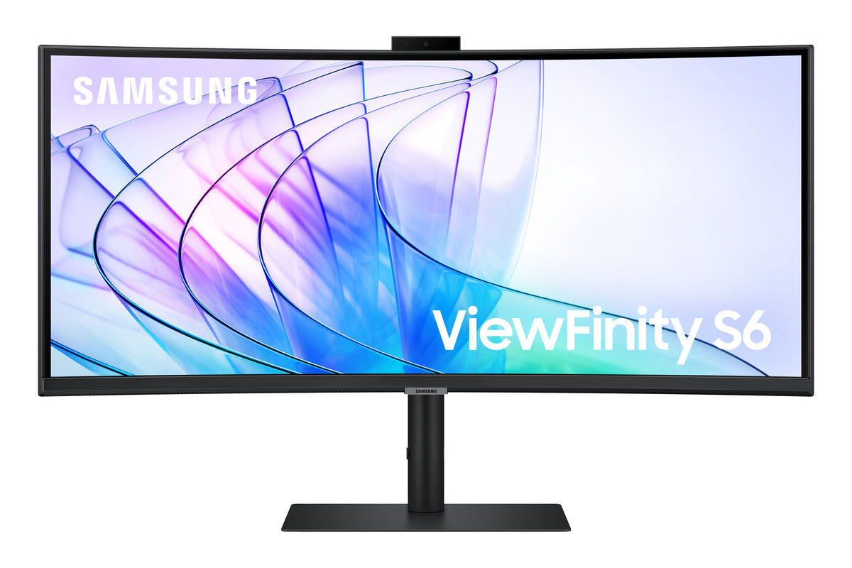 Monitor Curvo Samsung ViewFinity S6 34" S65VC VA UWQHD 100Hz USB-C (PD90W) KVM Webcam