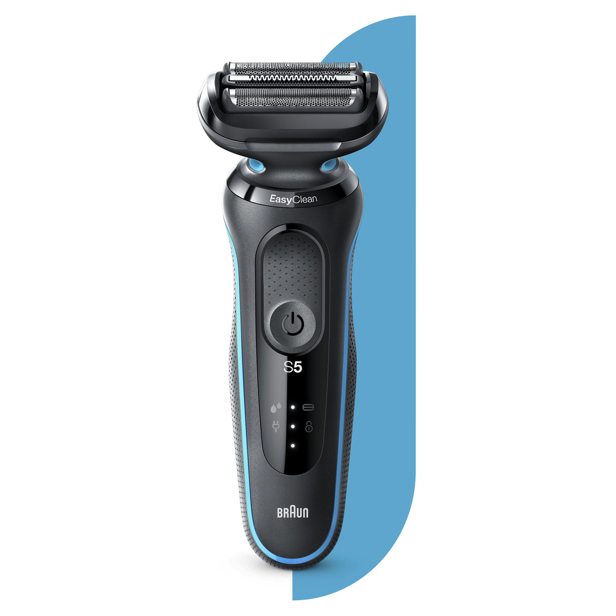 Máquina de Barbear Braun Series 5 50-M1000s Preto/Azul
