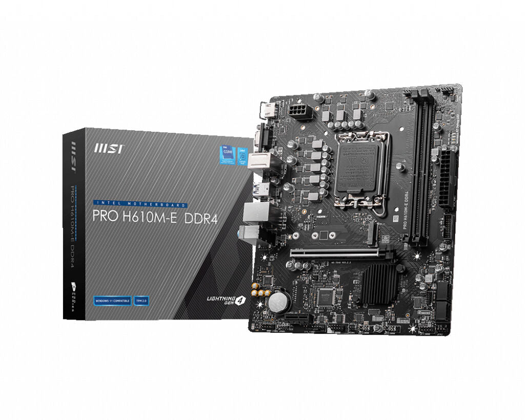 Motherboard MSI PRO H610M-E DDR4