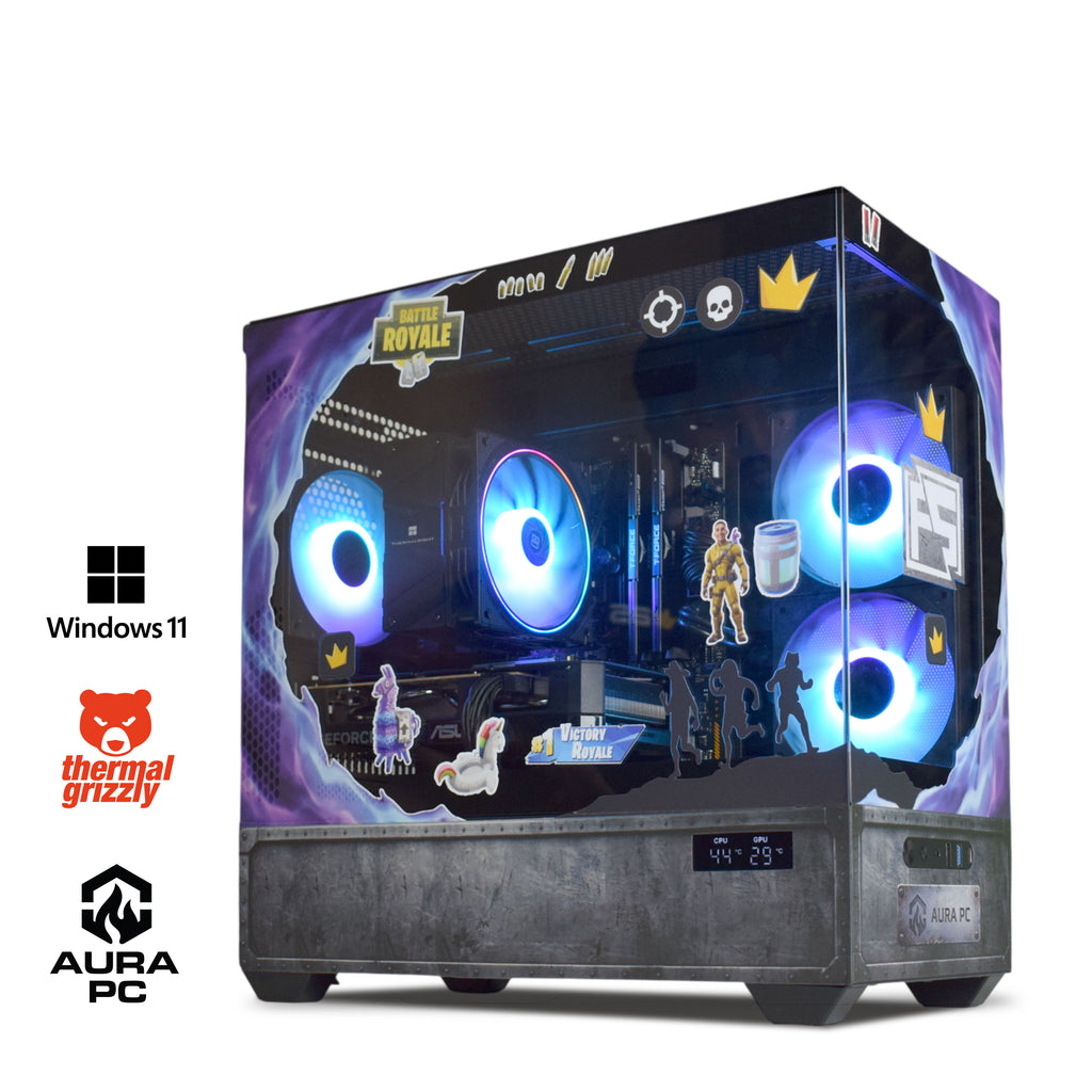 Computador AURA Gamer-PC Sandrinhos Edition Ryzen 5 7500F 16GB DDR5 1TB RTX 5060 WiFi W11