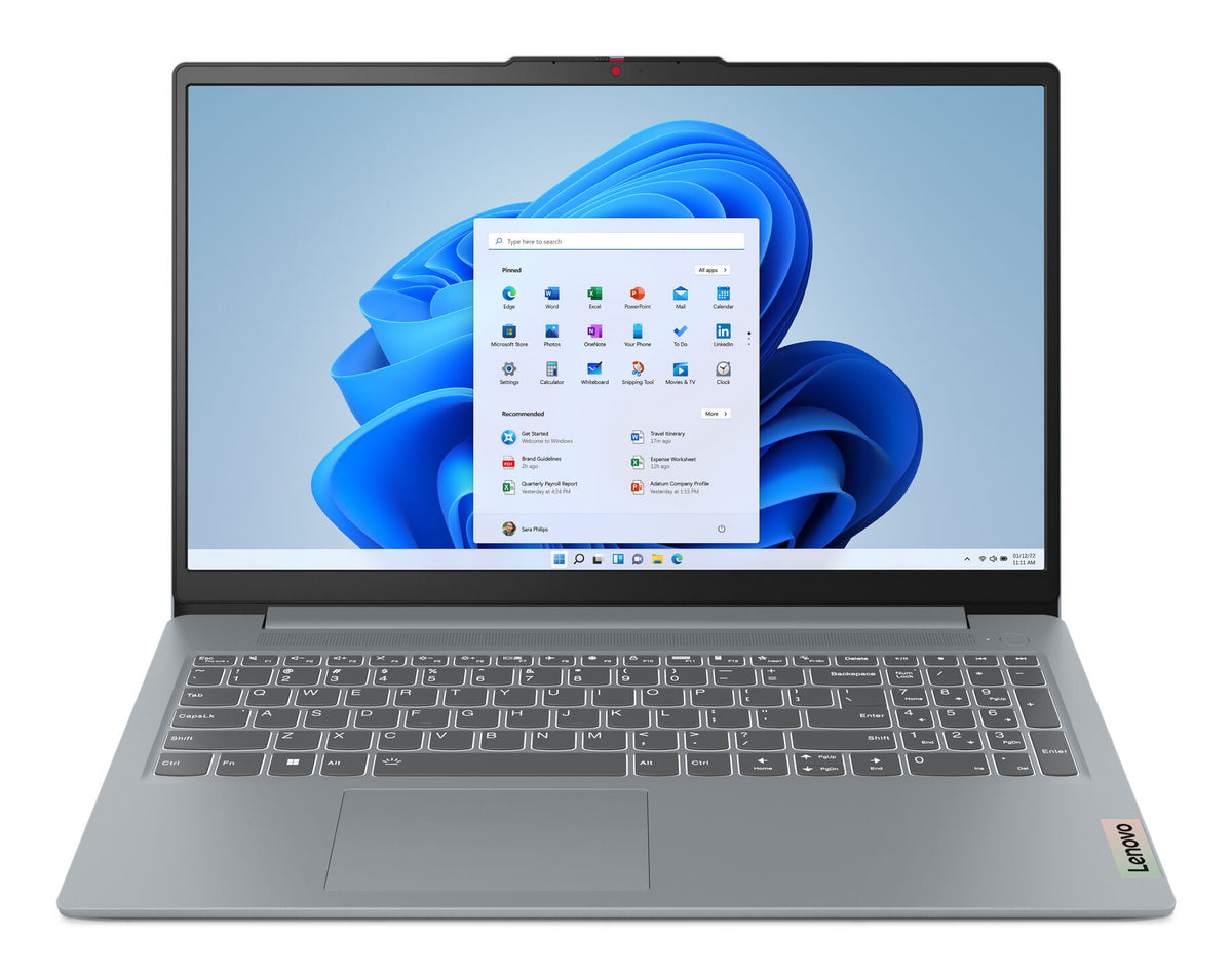 Portátil Lenovo IdeaPad Slim 3 15AMN8-531 15.6" R3 30 8GB 256GB FHD Radeon 610M (sem carregador)