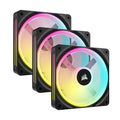 Ventoinha Corsair iCUE Link QX120 RGB PWM Preta 120mm (Pack 3)