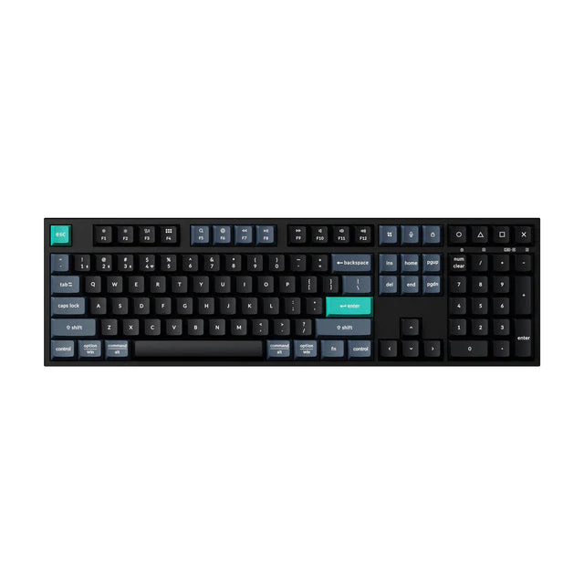 Teclado Keychron B36 100% Wireless Scissor Switch Silent Tri-Mode