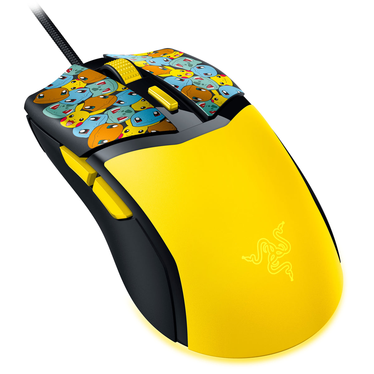Rato Razer Cobra Pokémon Kanto Starters Ed. 8500DPI Preto