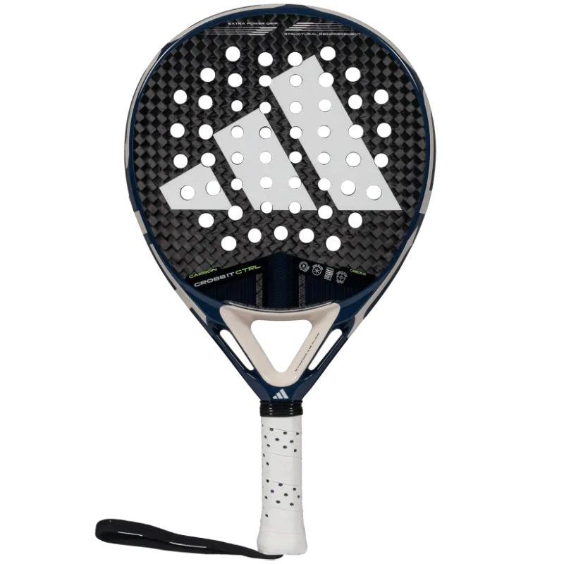 Pala de Pádel Adidas Cross It Carbon Control 3.4 2025 Azul e Branca