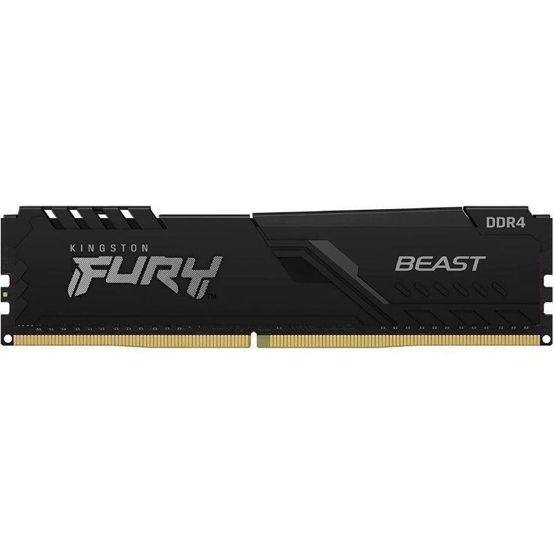 Kingston 16GB DDR4 3200MHz FURY Beast Preto 1R CL16
