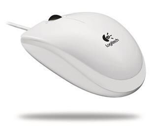 Rato Óptico Logitech B100 Branco