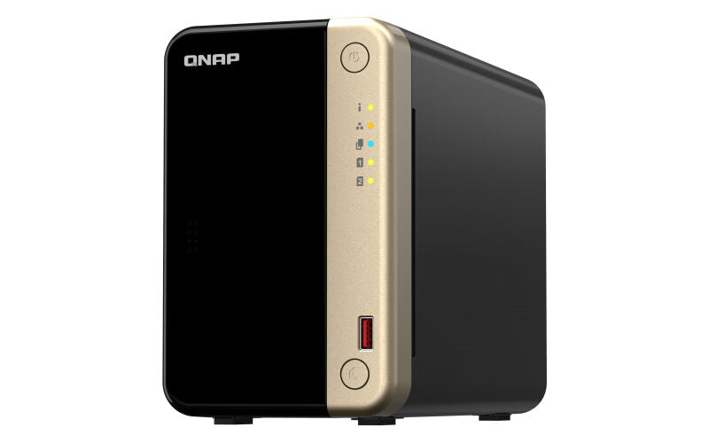 NAS QNAP TS-264-8G - 8 Baías - 2.9GHz 4-core - 8GB RAM