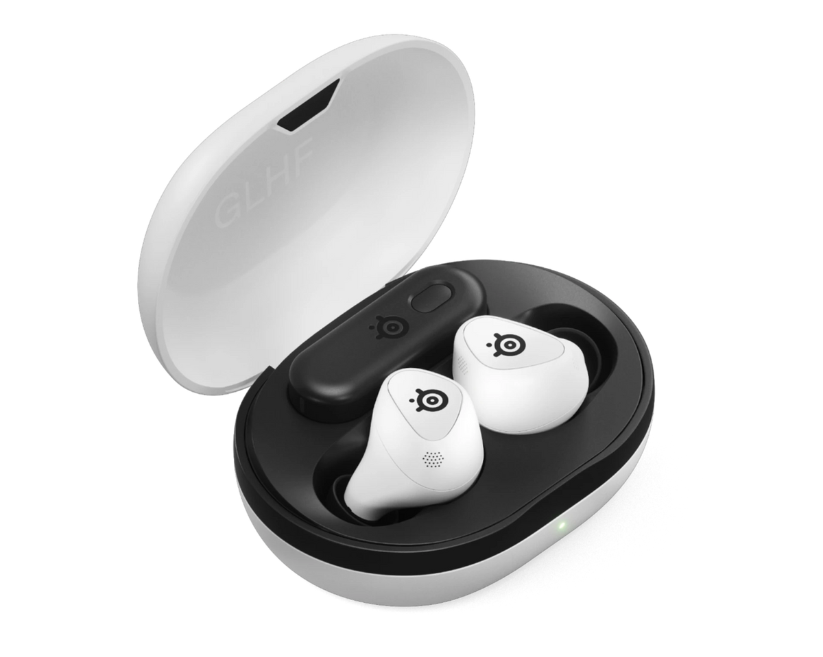 Earbuds SteelSeries Arctis Gamebuds for Playstation Wireless/Bluetooth ANC True Wireless Brancos