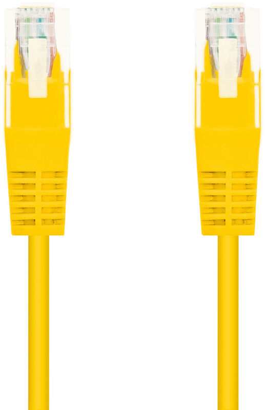 Cabo de Rede Nanocable RJ45 CAT.6 UTP AWG24 2 M Amarelo