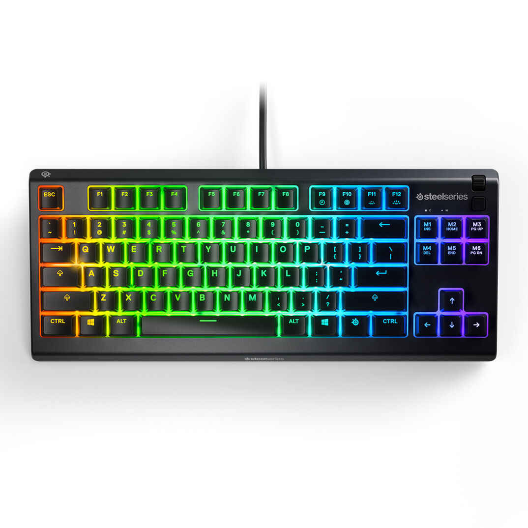 Teclado SteelSeries Apex 3 TKL (US) Preto