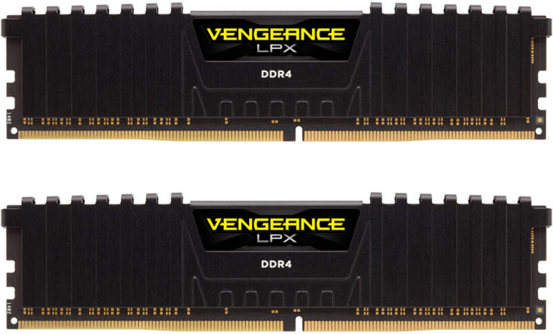 Corsair Kit 16GB (2 x 8GB) DDR4 3200MHz Vengeance LPX Black CL16