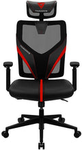 Cadeira Gaming Ergonómica TX3 (ThunderX3) YAMA 1 - Preto / Vermelho