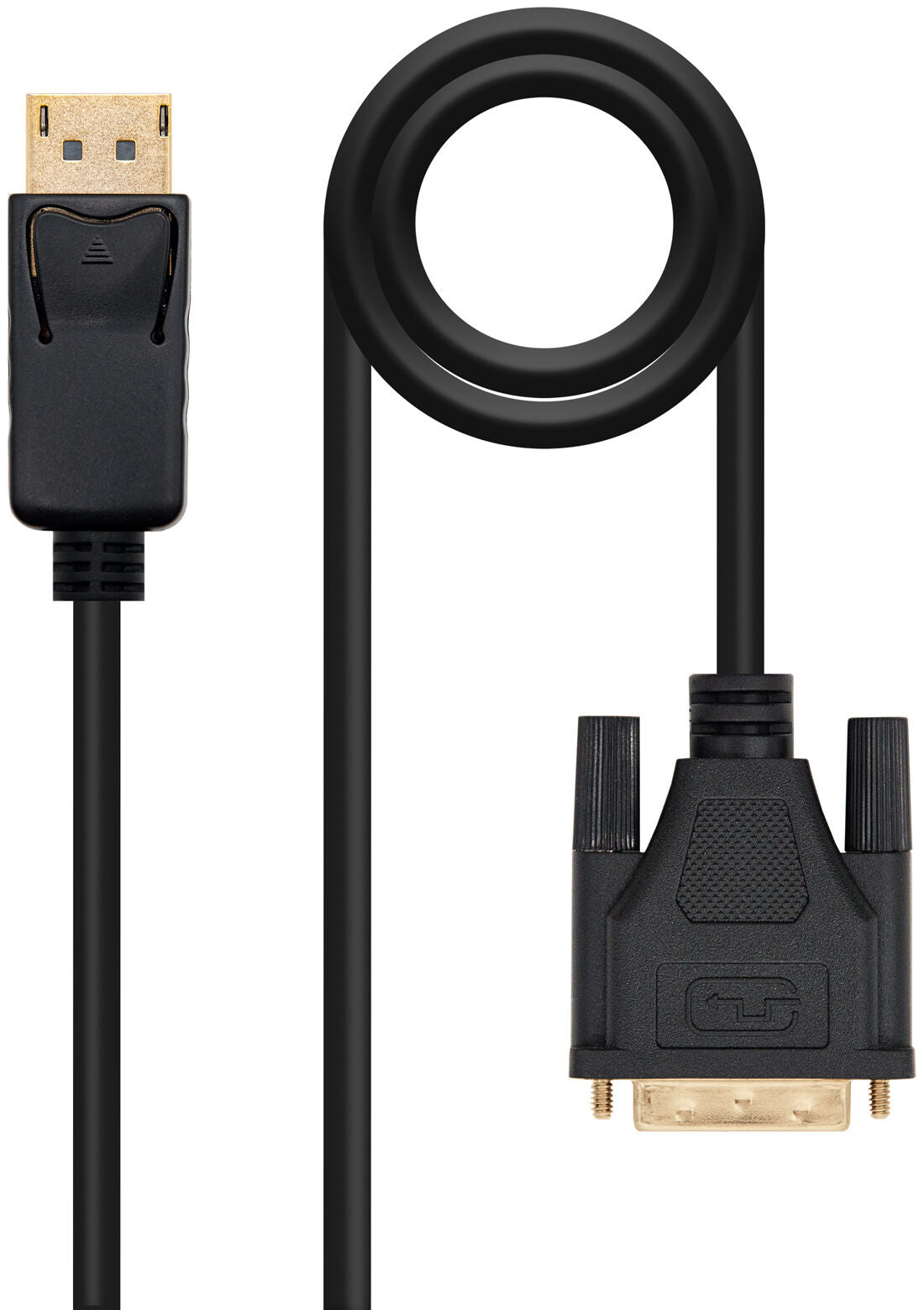 Cabo Conversor Nanocable DisplayPort/M > DVI/M 1 M Preto
