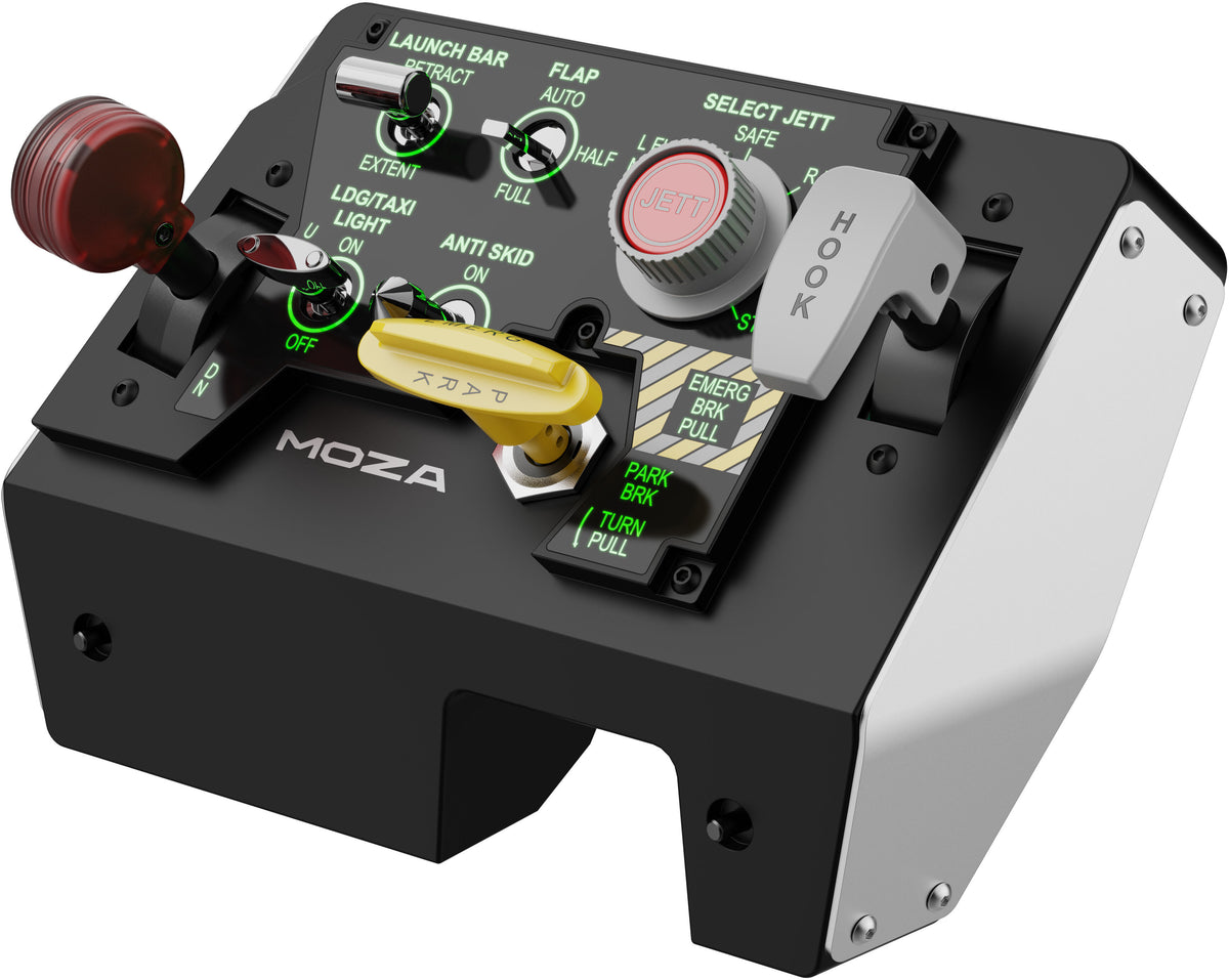 Painel MOZA Racing MTLP Take-off Landing Panel