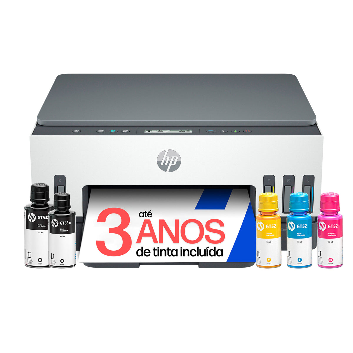 Impressora Multifunções a Jato de Tinta HP Smart Tank 7005 All-in-One WiFi