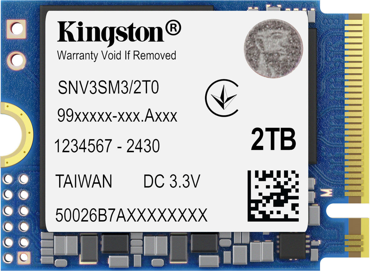 SSD Kingston NV3 2TB Gen4 M.2 NVMe 2230 (6000/5000MB/s)