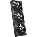 Ventoinha NZXT F360x Perfomance RGB 120mm - Single-Frame Pretas - Tripla Ventoínha 120mm (360mm)