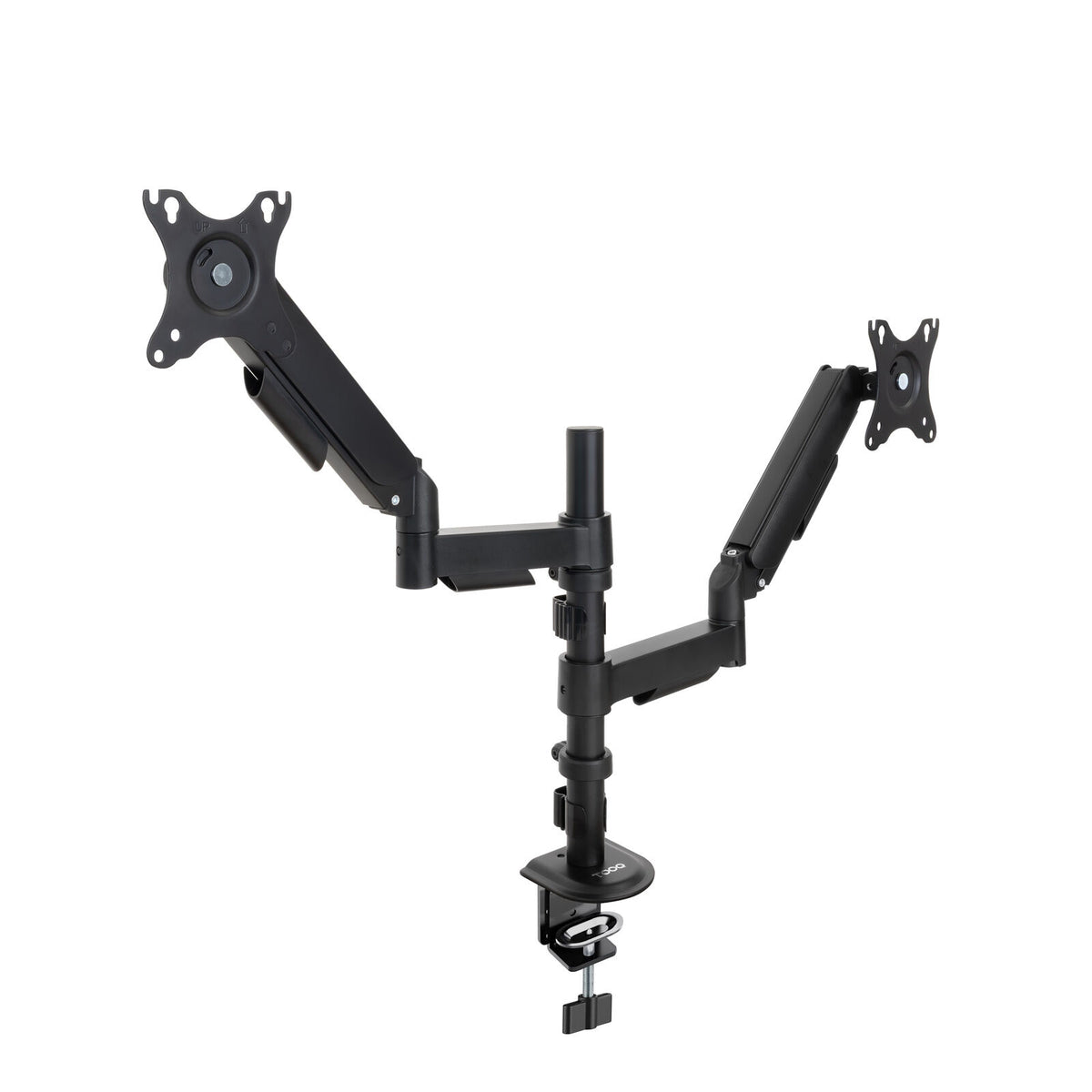 Suporte de Mesa Tooq Duplo Tilt e Giratório 17" a 32" Preto