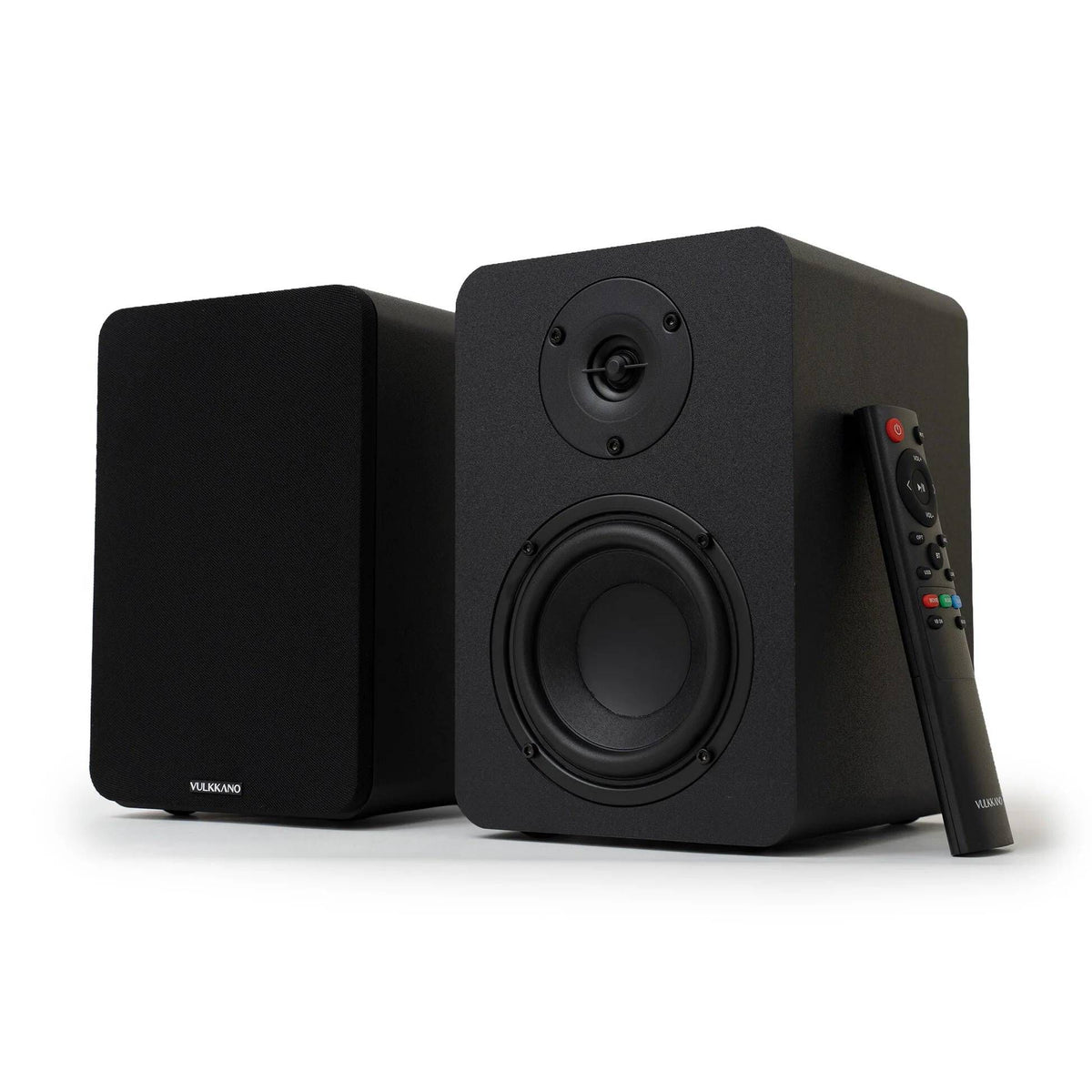Colunas Hi-Fi Vulkkano A4 ARC MKII 60W Bluetooth HDMI ARC Pretas