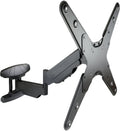 Suporte de Parede Tooq Tilt e Giratório 3 Pivots 23" a 55" Max. 30kg Preto