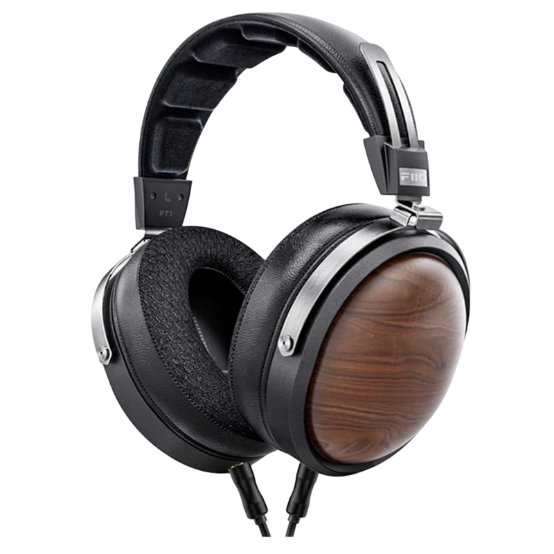 Headphones FiiO FT1 Hi-Fi Madeira de Nogueira Pretos