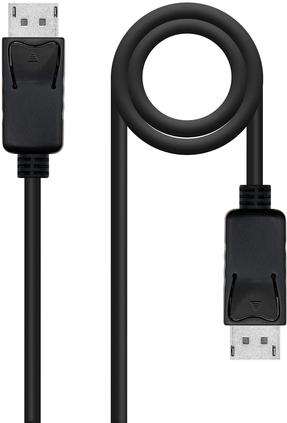 Cabo DisplayPort 1.2 CCS Nanocable DP M/M 2 M Preto