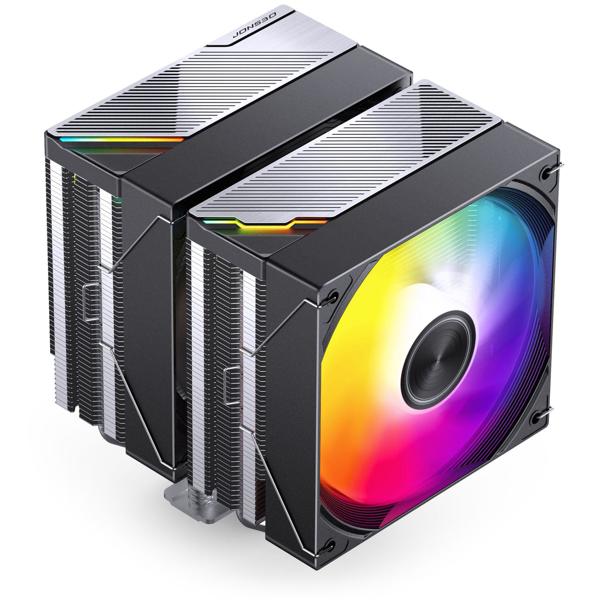 Cooler CPU Jonsbo CA80 ARGB Preto - 2x 120mm