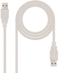 Cabo USB 2.0 Nanocable USB-A M/M 2 M