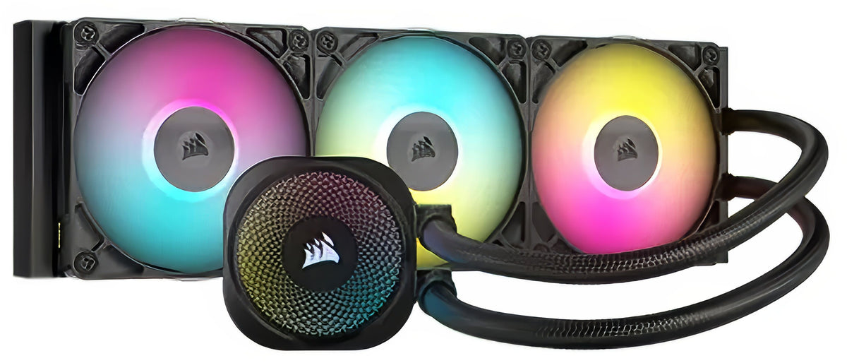 Water Cooler CPU Corsair iCUE LINK TITAN 360 RX RGB 360mm Preto