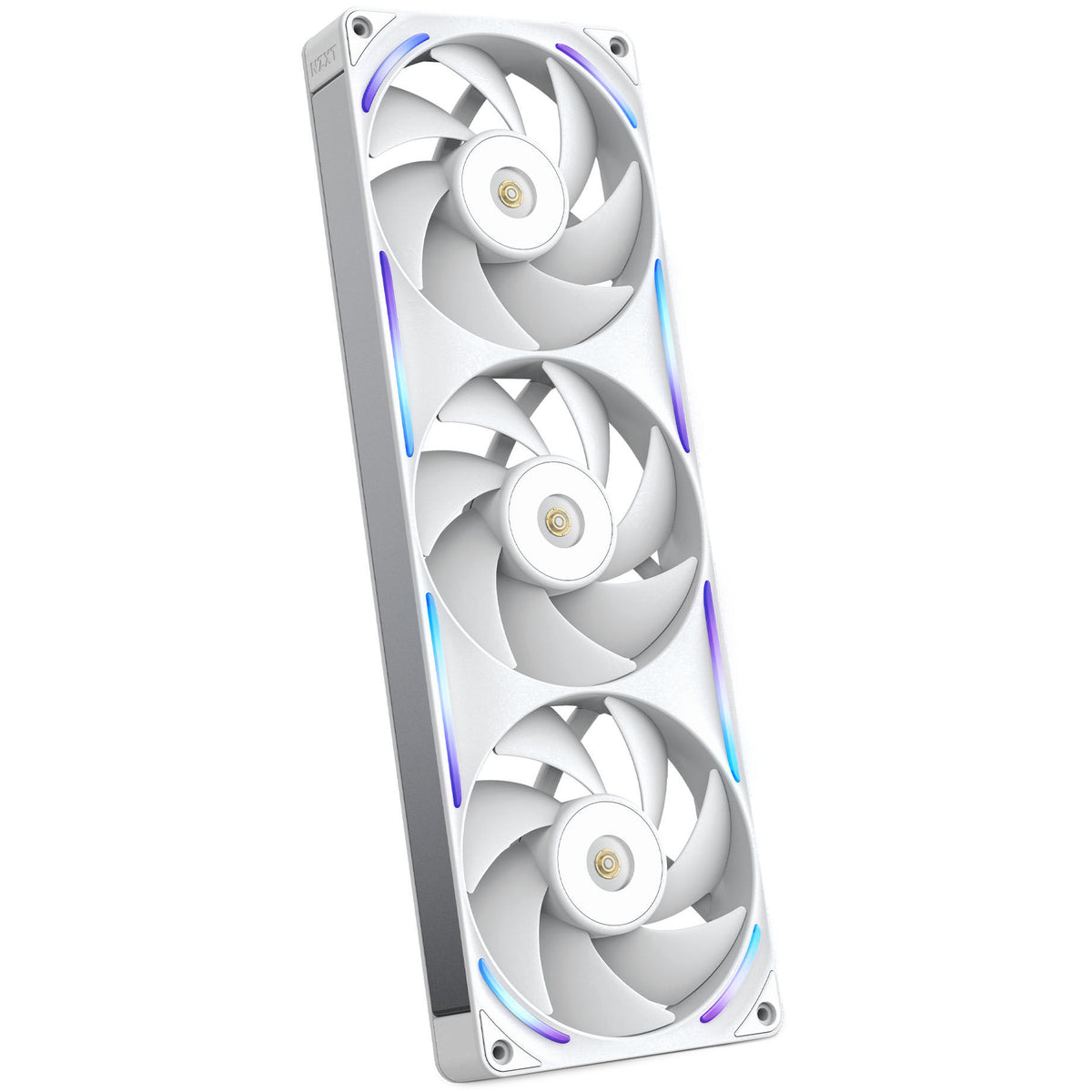 Ventoinha NZXT F360x Perfomance RGB 120mm - Single-Frame Brancas - Tripla Ventoínha 120mm (360mm)