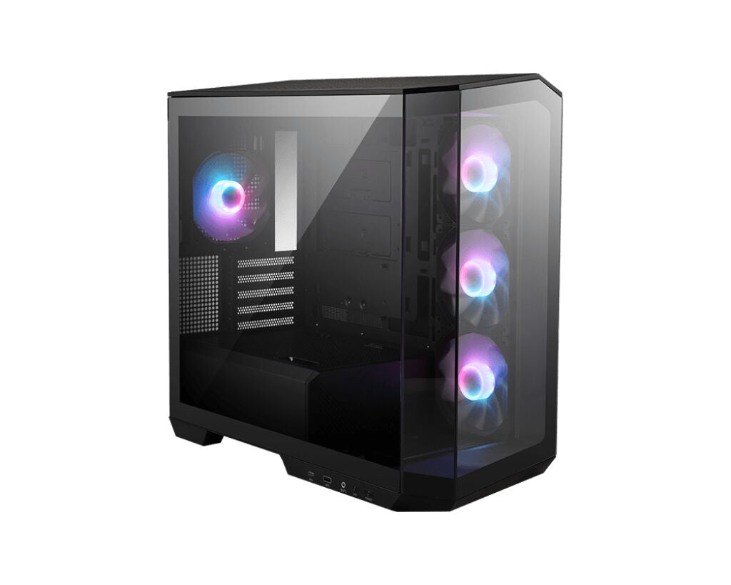Caixa Micro-ATX MSI MAG PANO M100R PZ Vidro Temperada Preta