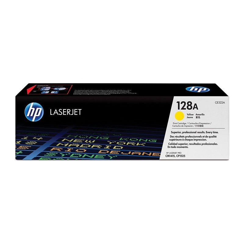 Toner Original HP no128A Amarelo