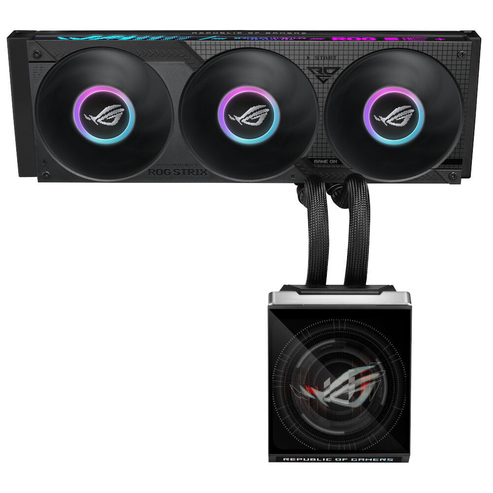 Water Cooler CPU ASUS ROG STRIX SLC IV LCD 360mm ARGB Preto