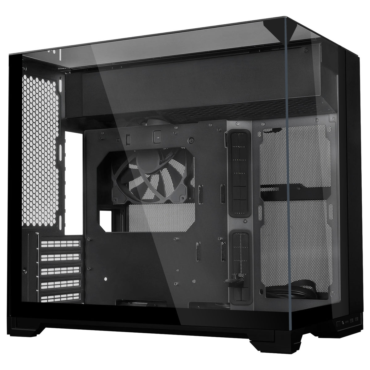 Caixa Micro-ATX Lian Li O11 Vision-M Preto