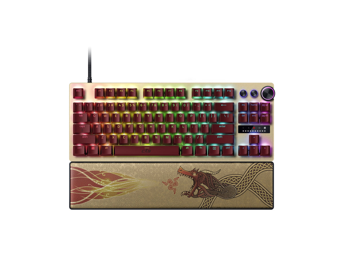 Teclado Razer Huntsman V3 Pro TKL RGB Analog Optical Switch Counter-Strike 2 Ed. (US)