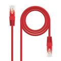 Cabo de Rede Nanocable RJ45 CAT.6 UTP AWG24 0.5 M Vermelho