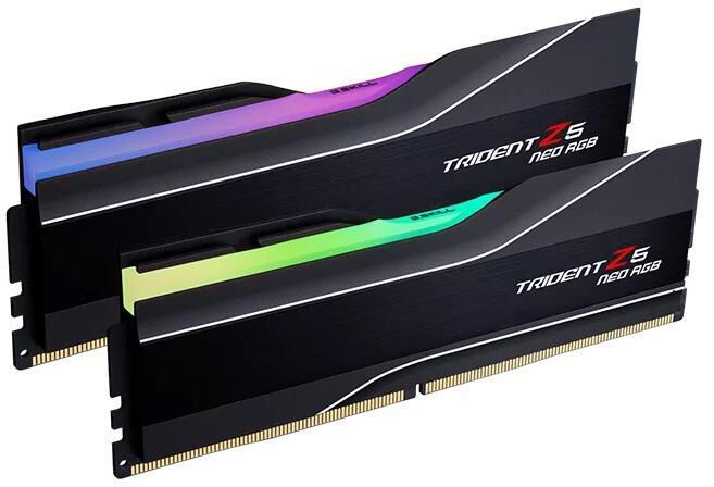 G.Skill Kit 64GB (2 x 32GB) DDR5 6000MHz Trident Z5 Neo EXPO CL30 Black RGB - F5-6000J3040G32GX2-TZ5NR