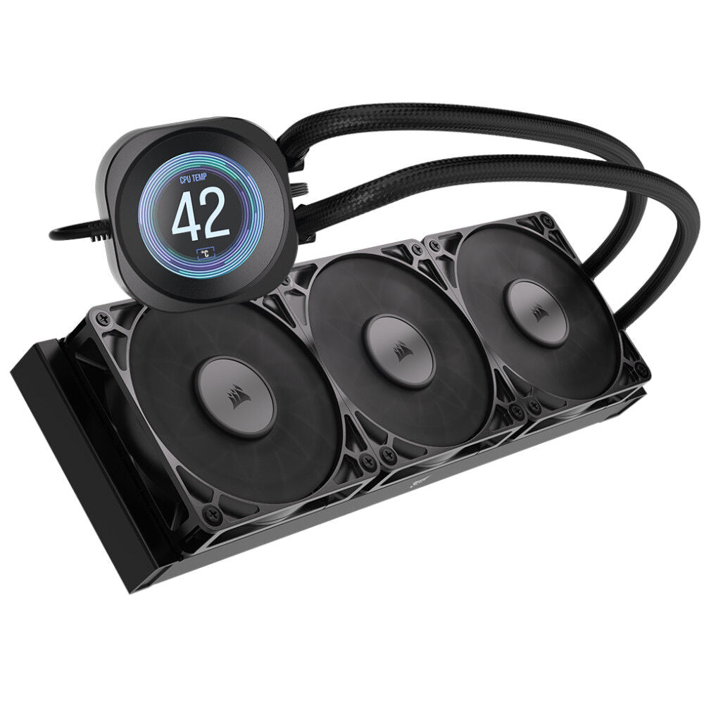 Water Cooler CPU Corsair NAUTILUS RS LCD 360mm Preto